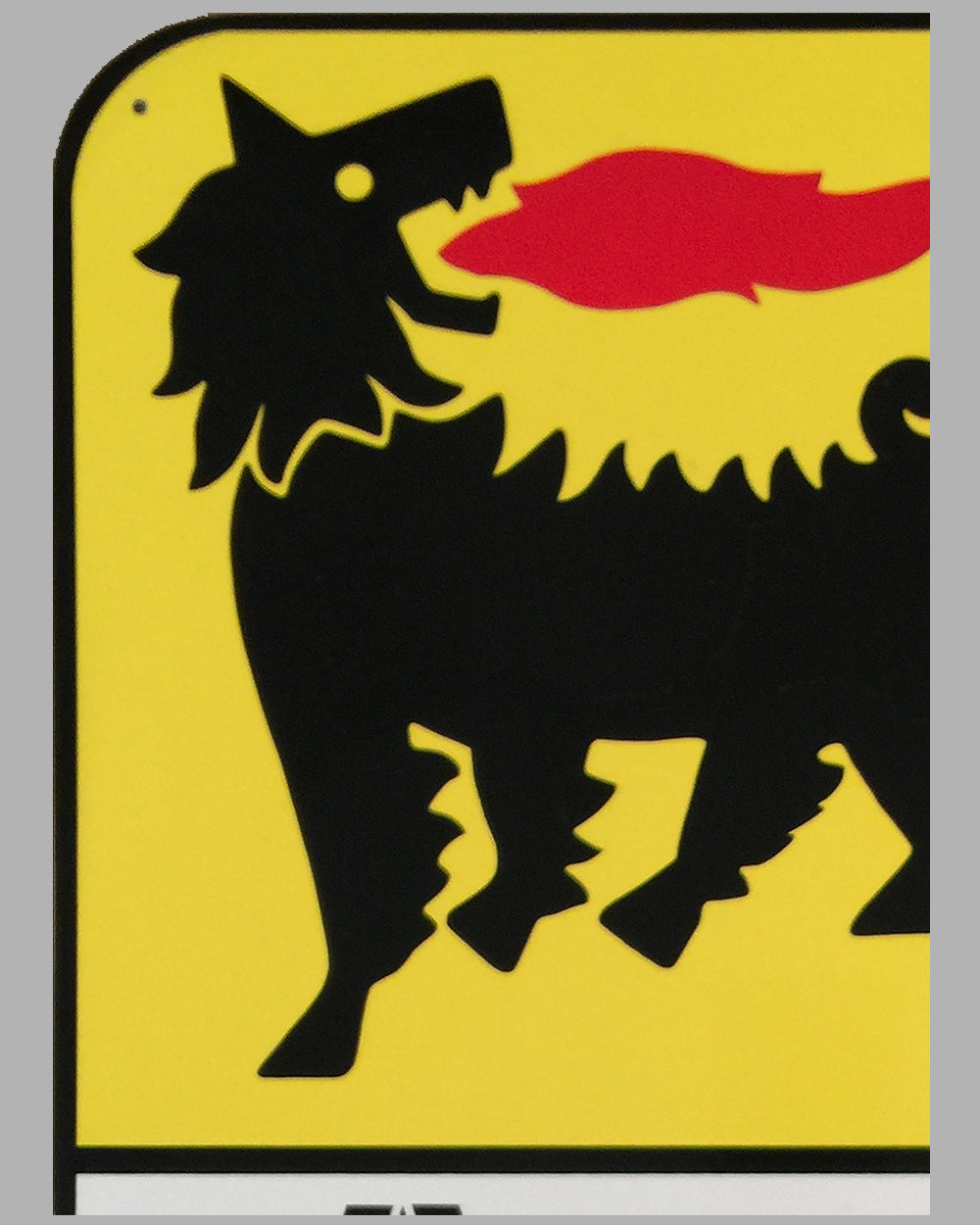 AGIP Lubricants recent metal sign