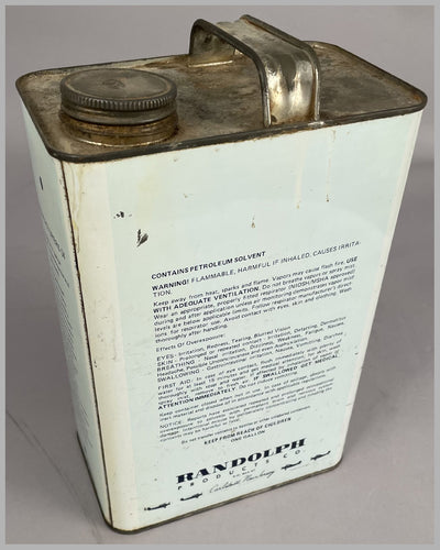 Aircraft Finish painted tin can by the Randolph Co. 3