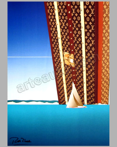 A Journey Through Time Louis Vuitton large poster by Razzia