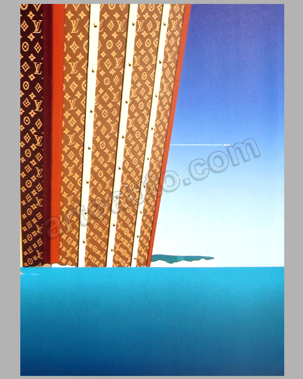 A Journey Through Time Louis Vuitton large poster by Razzia