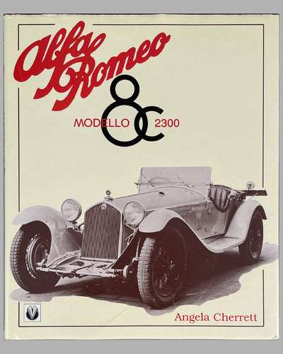 Alfa Romeo Model 8C 2300 book by Angela Cherrett, 1996 edition