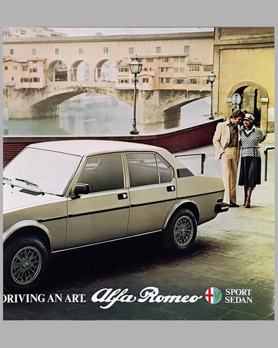 1970's Alfa Romeo factory poster 2