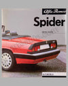 Alfa Romeo Spider book by Bruno Alfieri, 1988 ed.