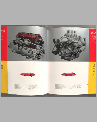 All Ferrari engines book published in 2002 by the factory inside