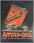 1933 Antar-Gel original poster for indoor use 2