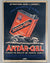 1933 Antar-Gel original poster for indoor use