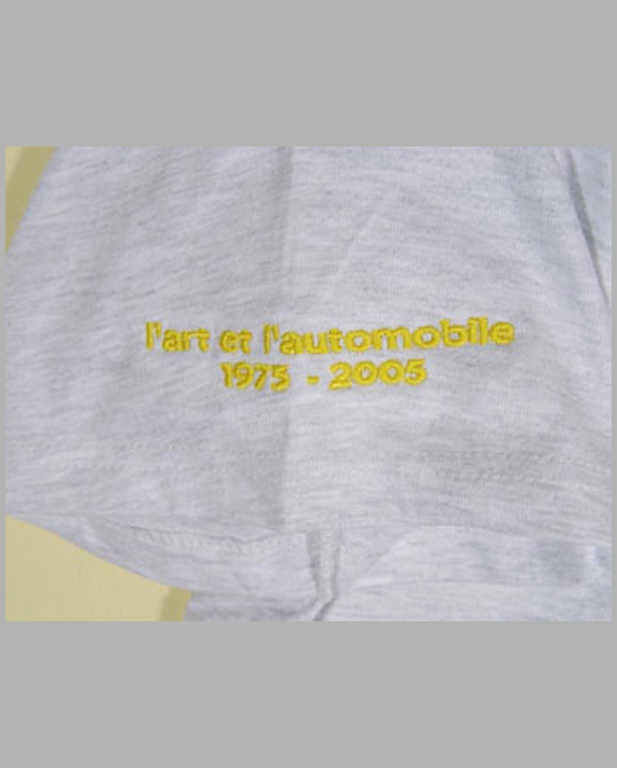 l&#39;art et l&#39;automobile 30-year anniversary T-Shirt sleeve