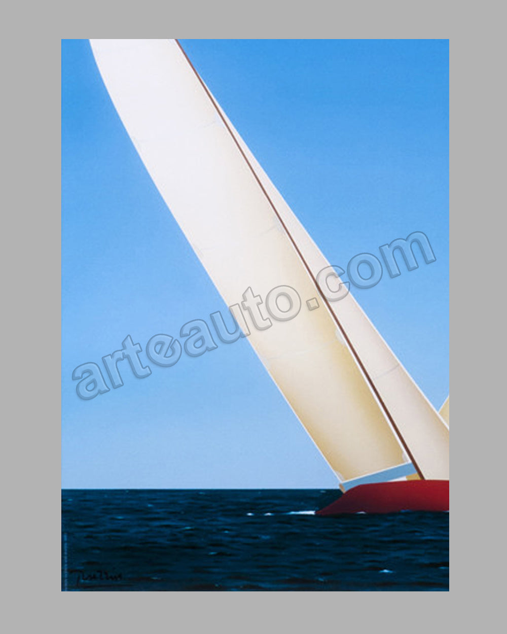 Louis Vuitton Cup 2002/03 large original poster by RazziaTemporarily Out of  Stock$625.00