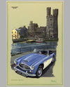 Austin-Healey 3000 Mk III painting by Richard Wheatland
