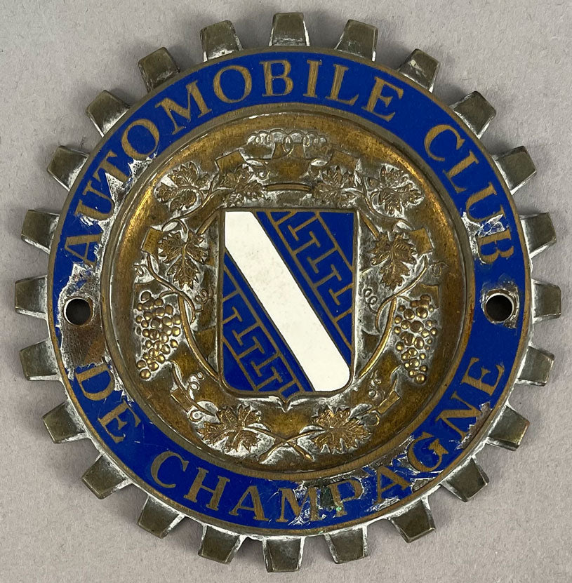 Automobile Club de Champagne grill badge