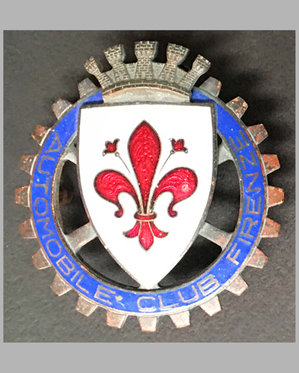 Automobile Club Firenze grille badge