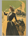 Automobiles & Cycles Rochet original poster by Philippe Chapellier circa 1900 3