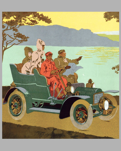 Automobiles Orel advertising poster, by Thor 2