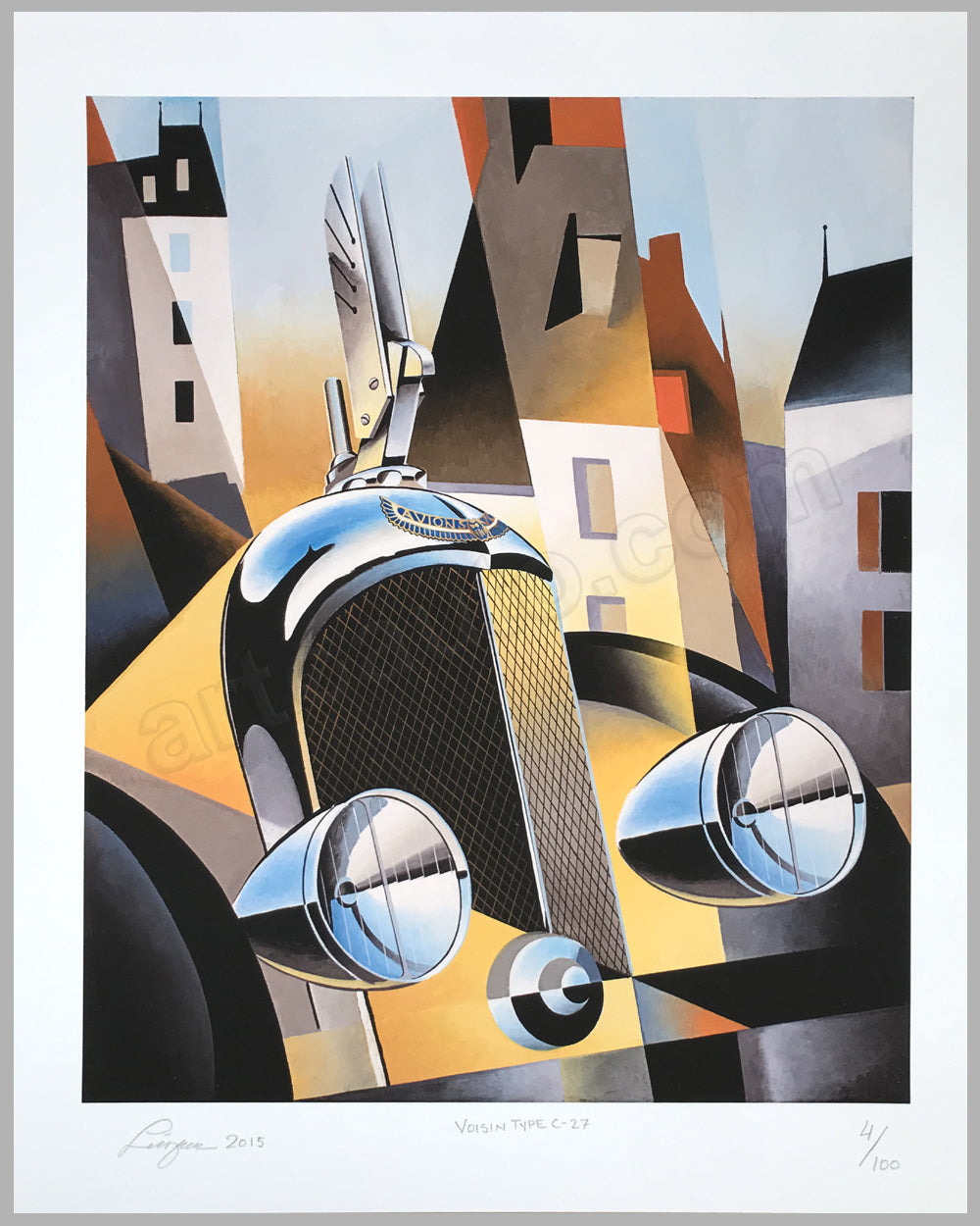 Avion Voisin Type C 27 giclée by Alain Lévesque