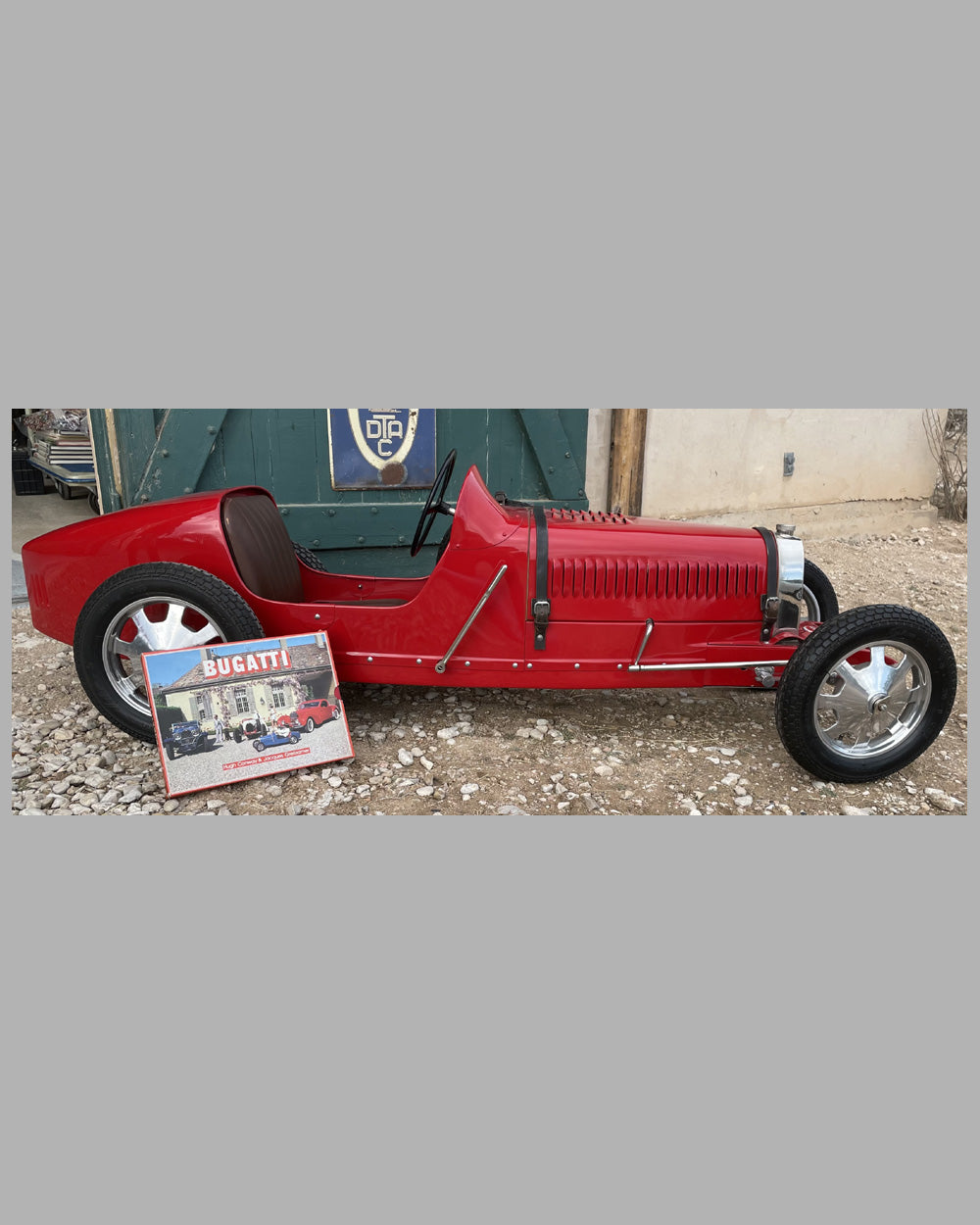 Baby Bugatti T52 child motorized car built in the U.K.