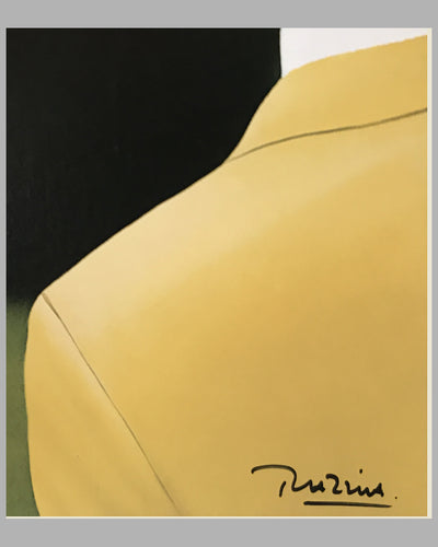 Bagatelle Concours d' Elegance in Paris poster, 1990 by Razzia 3