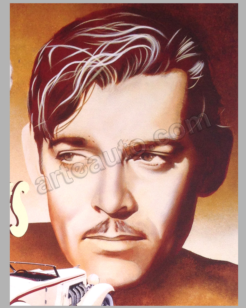 Louis Vuitton - Parc de Bagatelle Concours d’Elegance 1991 large poster by Razzia