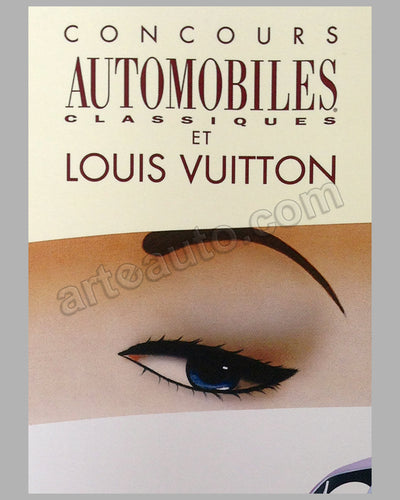 Louis Vuitton - Parc de Bagatelle Concours d’Elegance 1993 large poster by Razzia