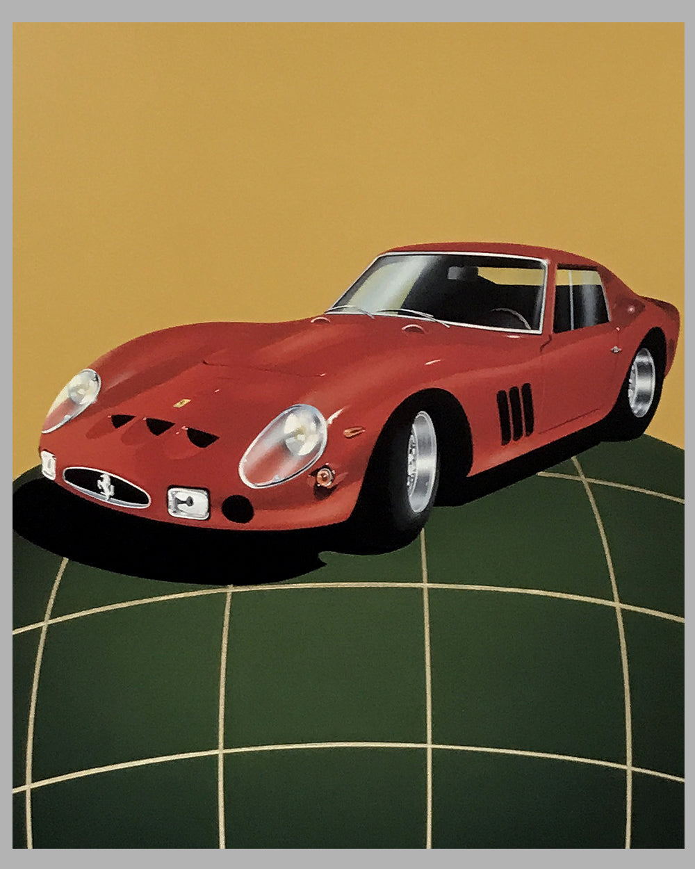 Parc de Bagatelle Concours d&#39; Elegance 1995 event poster by Razzia 2
