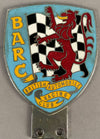 BARC (British Automobile Racing Club) bumper/bar badge