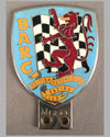British Automobile Racing Club bar or bumper badge