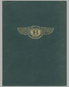 A Racing History of the Bentley 1921-1931 book by Darell Berthon, 1st ed., 1956