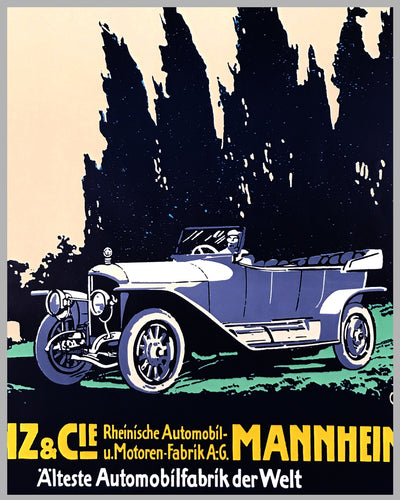 Benz Automobile poster factory reproduction poster 2
