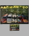 Art Car 90 BMW original factory poster and exhibit catalog
