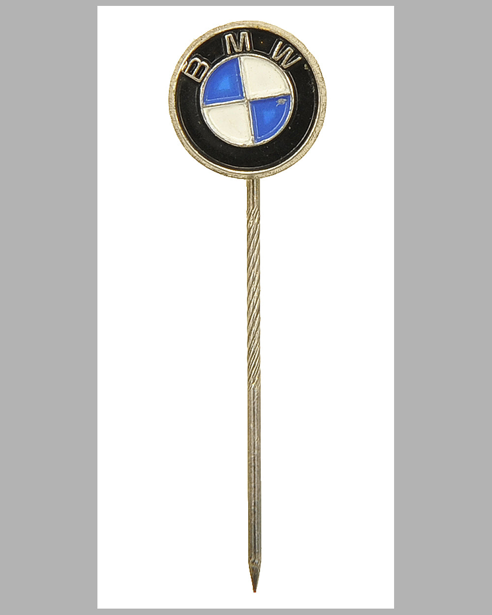 BMW enamel stickpin