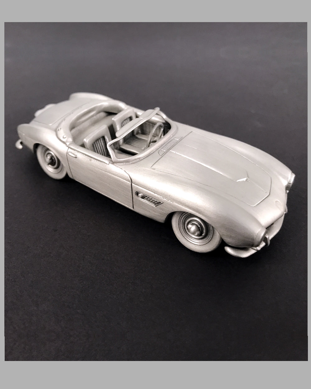 1957 BMW 507 pewter sculpture model by The Danbury Mint