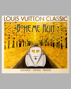 Louis Vuitton Vintage Equator Run 1993 large original event poster by -  l'art et l'automobile