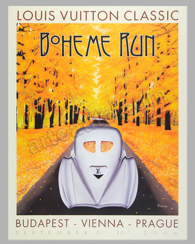 Louis Vuitton Classic 2006 Boheme Run (vertical) poster by Razzia