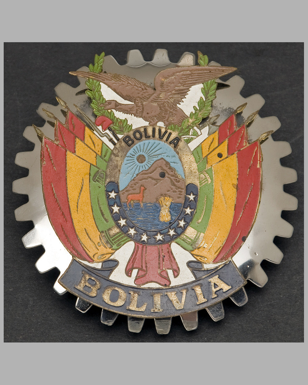 Bolivia souvenir badge