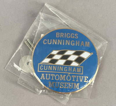 Briggs Cunningham automotive museum grill badge