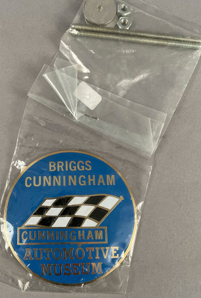 Briggs Cunningham automotive museum grill badge