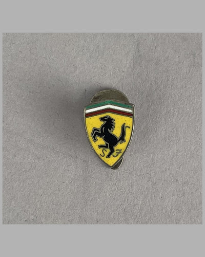 Vintage Scuderia Ferrari factory lapel pin from the personal collection of Briggs Cunningham, circa early 1960’s