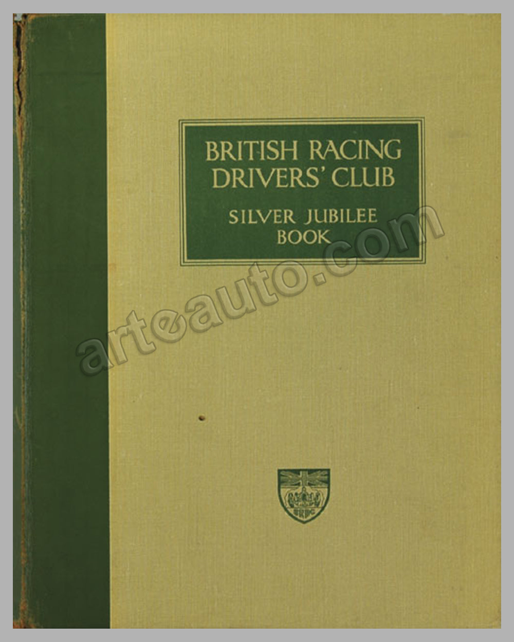 BRDC Silver Jubilee Book published by the club