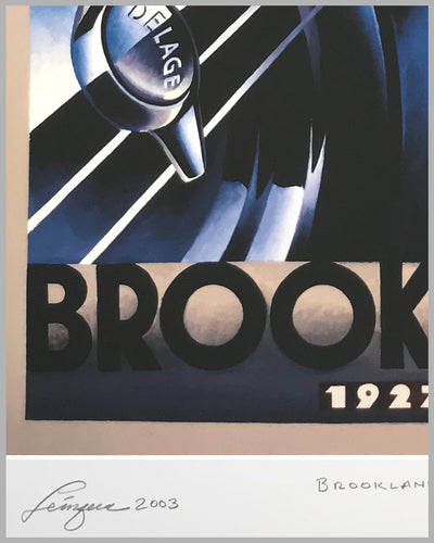 Brooklands 1927 giclée by Alain Lévesque