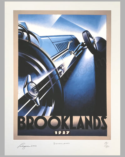 Brooklands 1927 giclée by Alain Lévesque