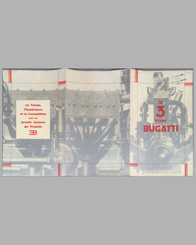 Bugatti Type 44 factory sales brochure 3