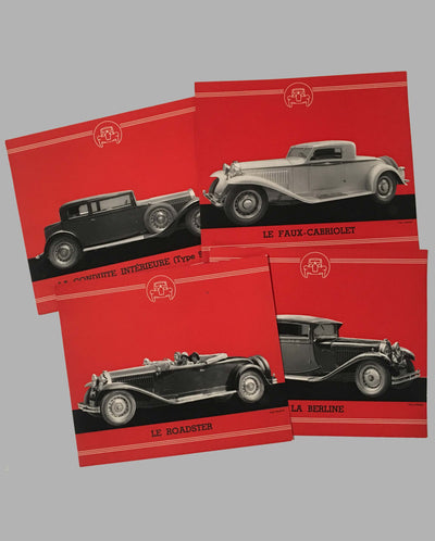 5 litres Bugatti portfolio sales brochure inside