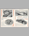 Bugatti Type 50T, 4.9 litre Original Sales Brochure inside