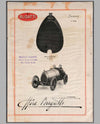 Bugatti Brescia 1921, Original Foldout Brochure