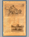 Bugatti charcoal and watercolor on board by Bryan de Grineau, 1933 4
