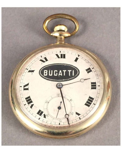 Bugatti pocket watch, Swiss made, 1920