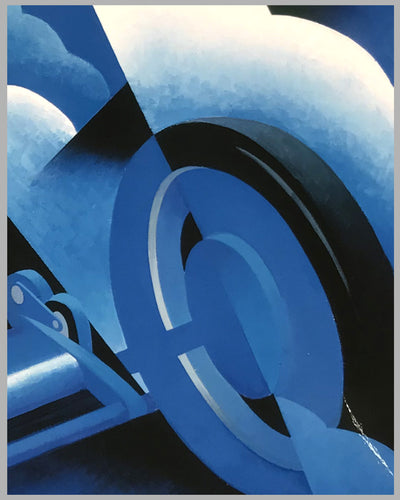 Bugatti Grand Prix giclée by Alain Lévesque