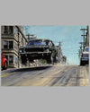 Bullitt Gives Chase giclée print by Nicholas Watts, signed artist proof 2