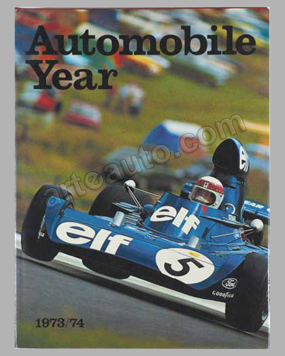 Automobile Year #21 1973-1974 book published by Edita S.A.