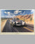 Carrera Panamericana 1952 print by Nicholas Watts, autographed by Karl Kling