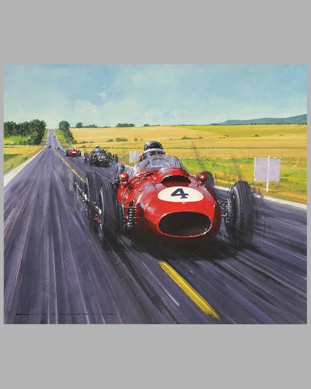 Champagne Mike giclée by Nicholas Watts 2